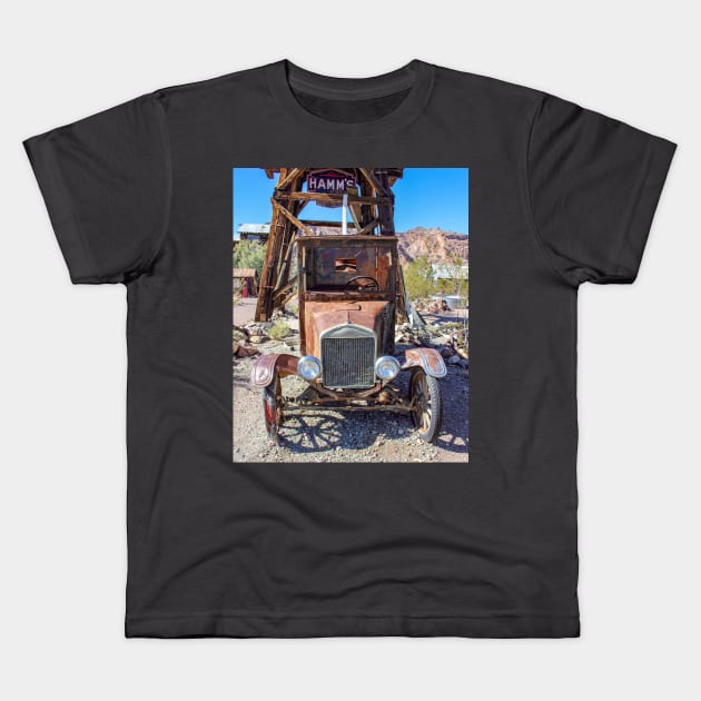 Model T Truck Kids T-Shirt by Rob Johnson Photography